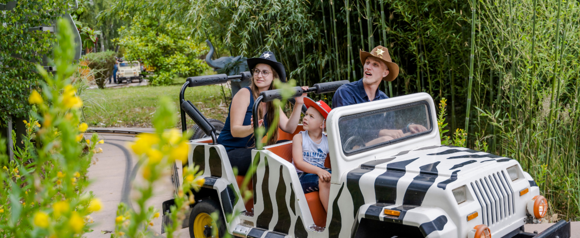 Les accès pour venir au parc d'attractions familial la Mer de Sable